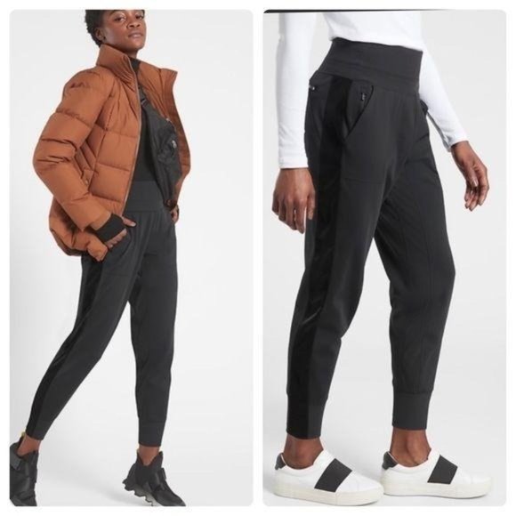 Athleta Venice Velvet Stripe Jogger - Picture 5 of 12